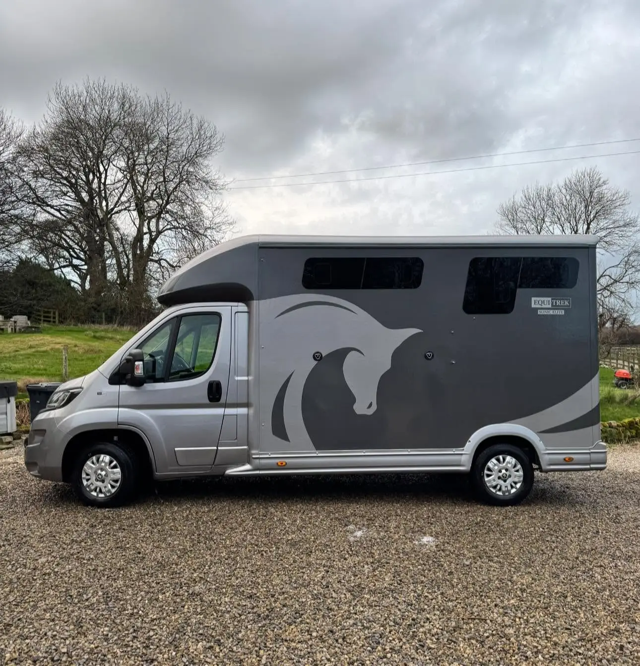 Horsebox cleaned on site